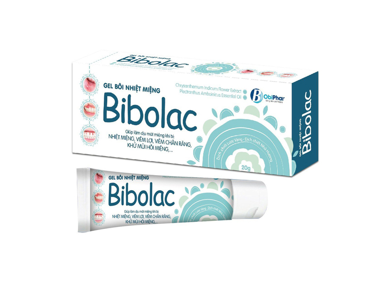 Gel bôi nhiệt miệng Bibolac