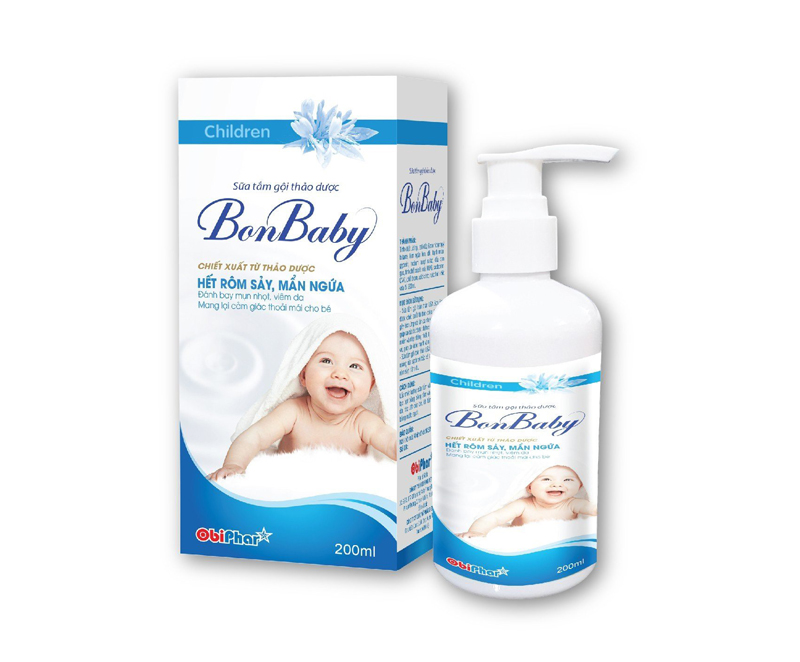 Sữa tắm gội thảo dược bonbaby