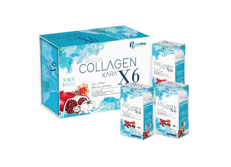 Sáng da Collagen Kara X6